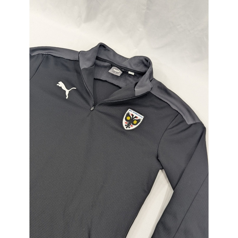 Puma Drycell Quarter‎ Zip AFC Wimbledon  training sweatshirt jacket PUMA Small